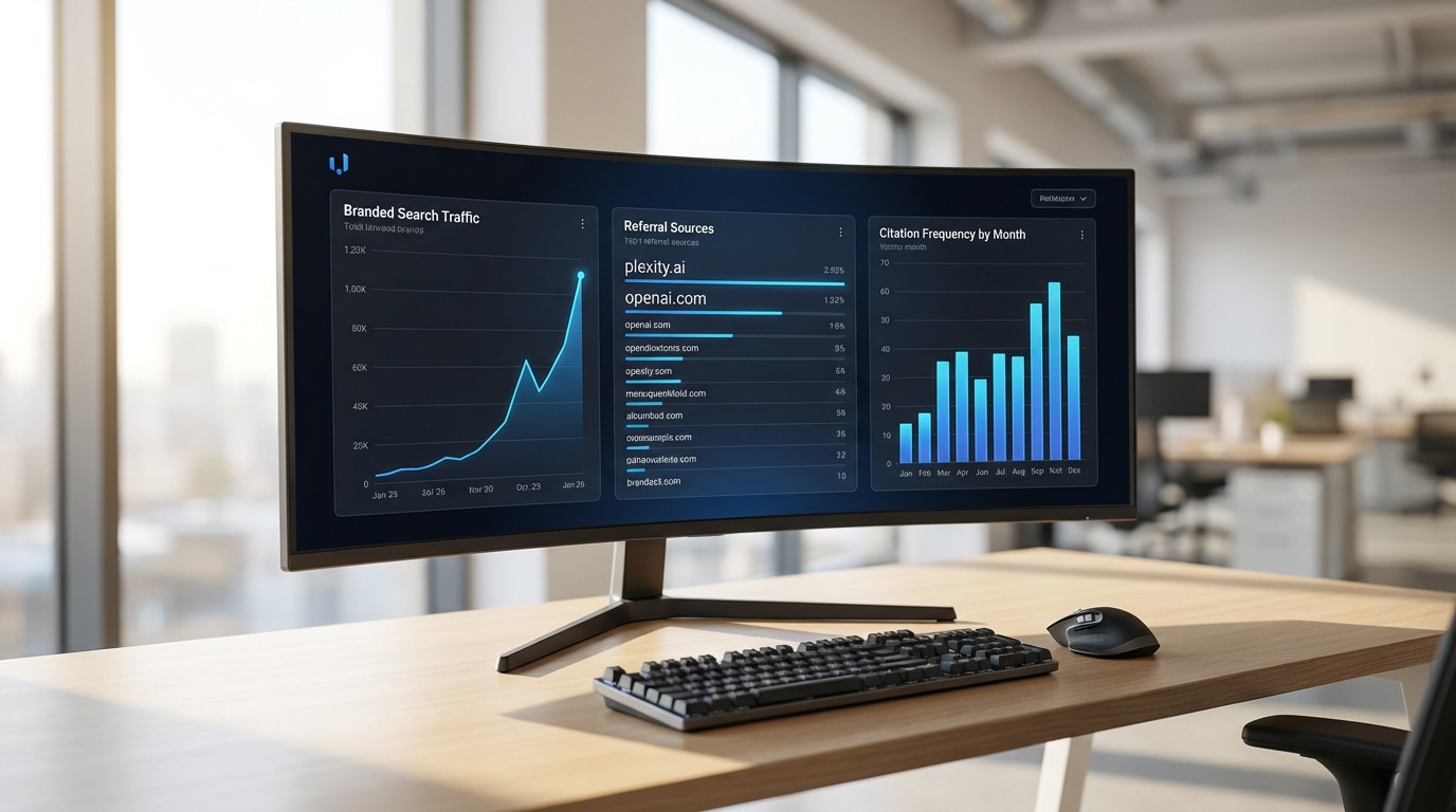 AEO Praxisbeispiele: Markenerwähnungen in Perplexity und Google AI Overviews messen