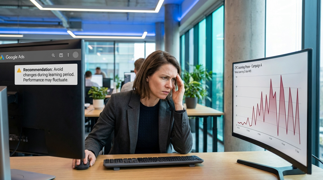 Häufige Fehler bei Google Ads KI-Kampagnen – Conversion-Tracking und Lernphase