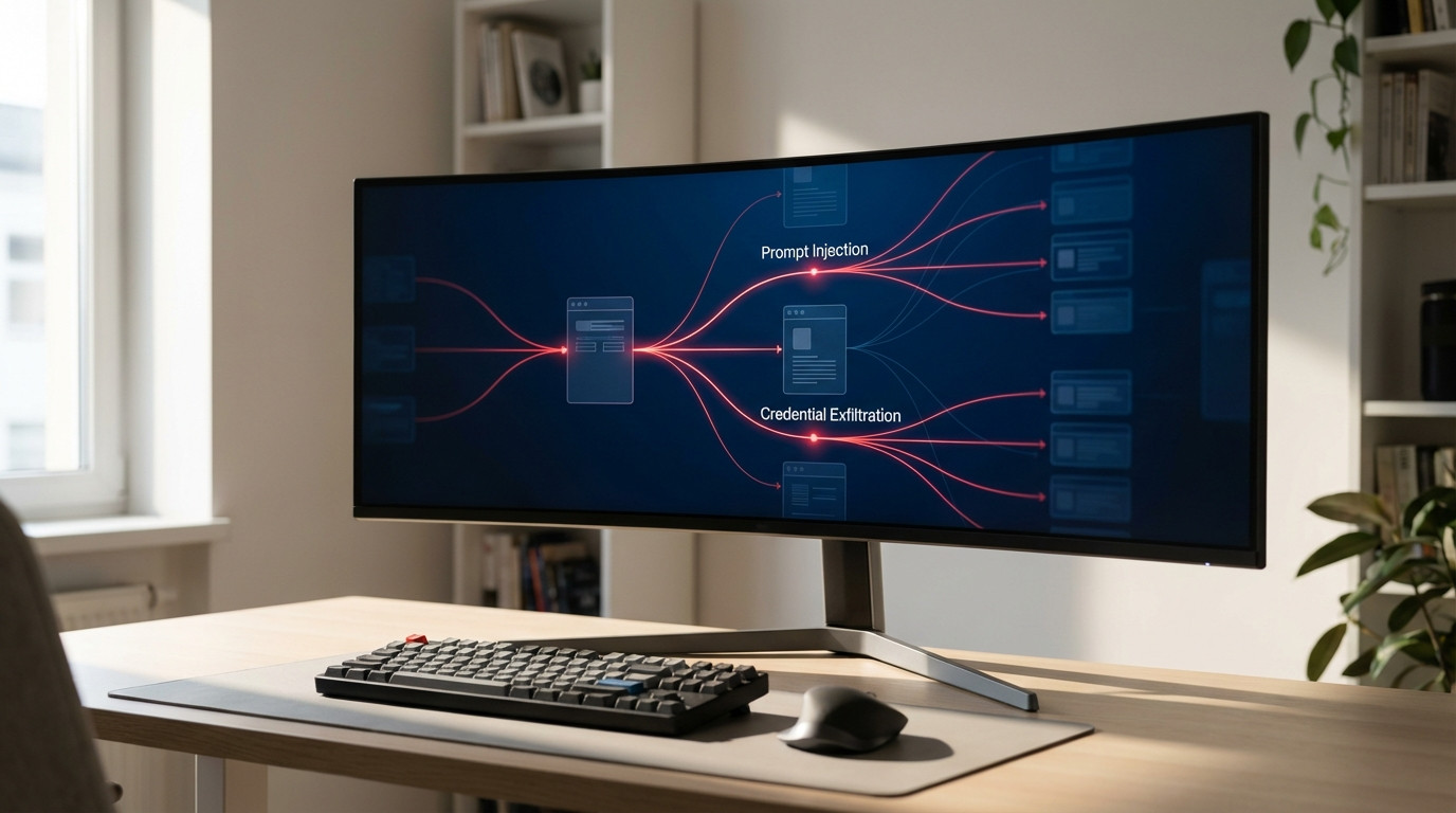 MITRE ATLAS Exploit-Pfade für KI-Agenten: Prompt Injection und Credential Exfiltration visualisiert