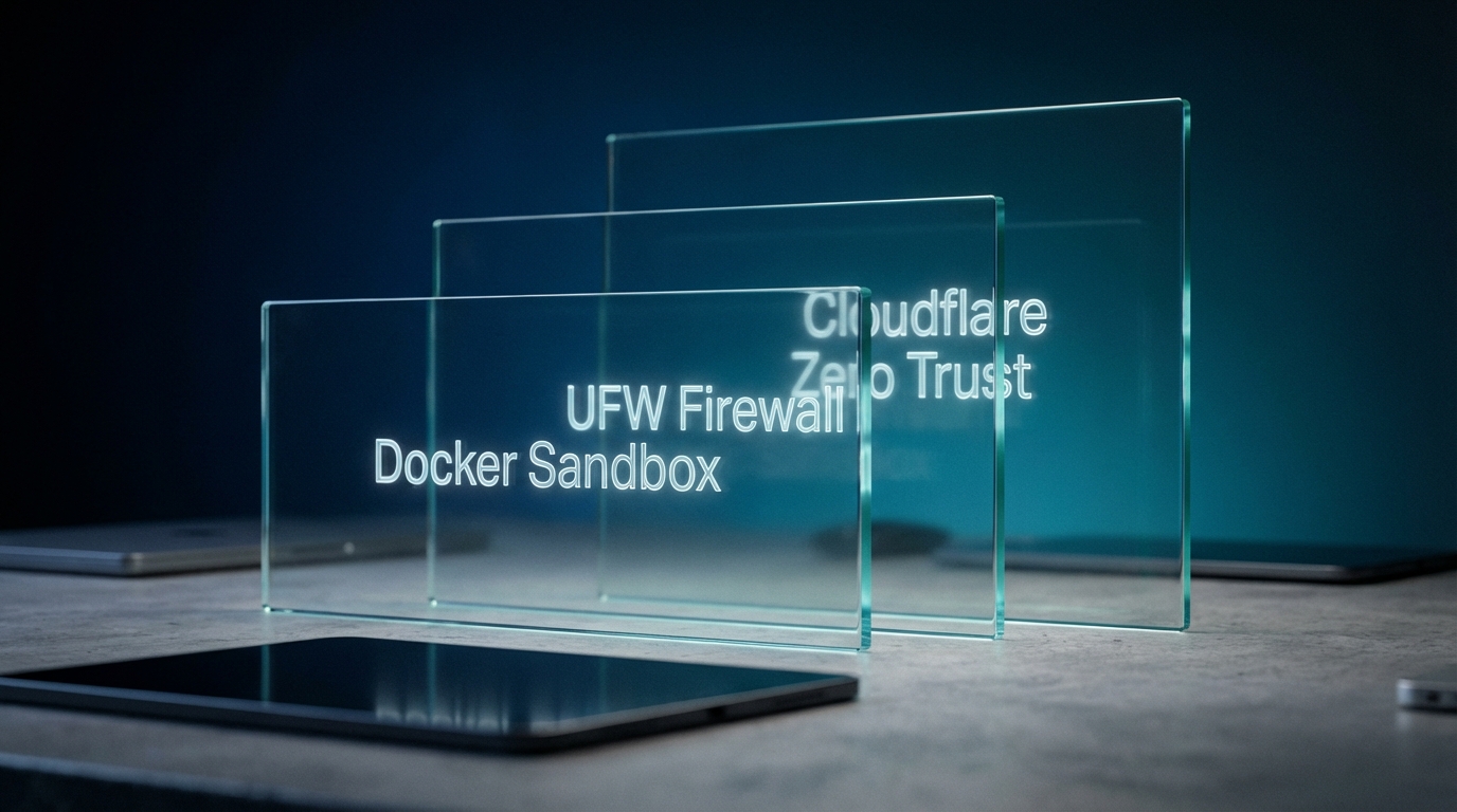 Cloudflare Zero Trust und Docker-Sandbox: Schichtenmodell für OpenClaw Security auf VPS