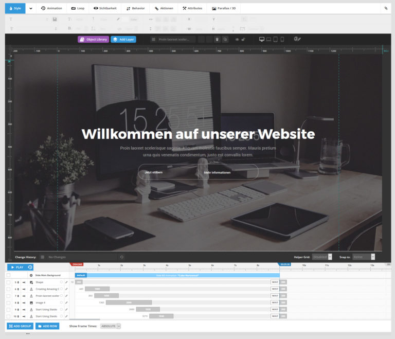 Revolution Slider ein praktisches Plugin für Wordpress
