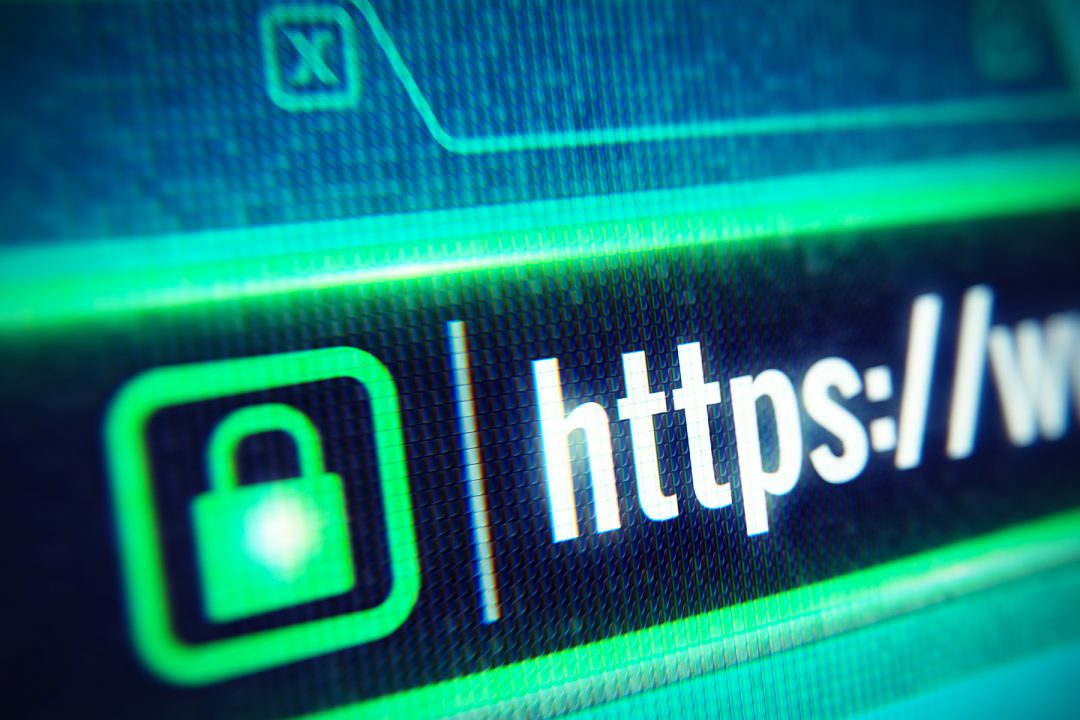 https Verbindung in Browser Adresszeile