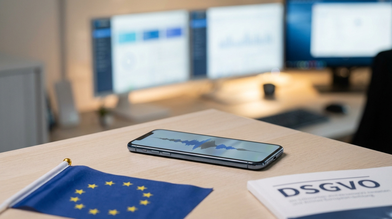 Voice Agent Datenschutz DSGVO – KI-Telefonassistent mit Spracherkennung und DSGVO-Compliance