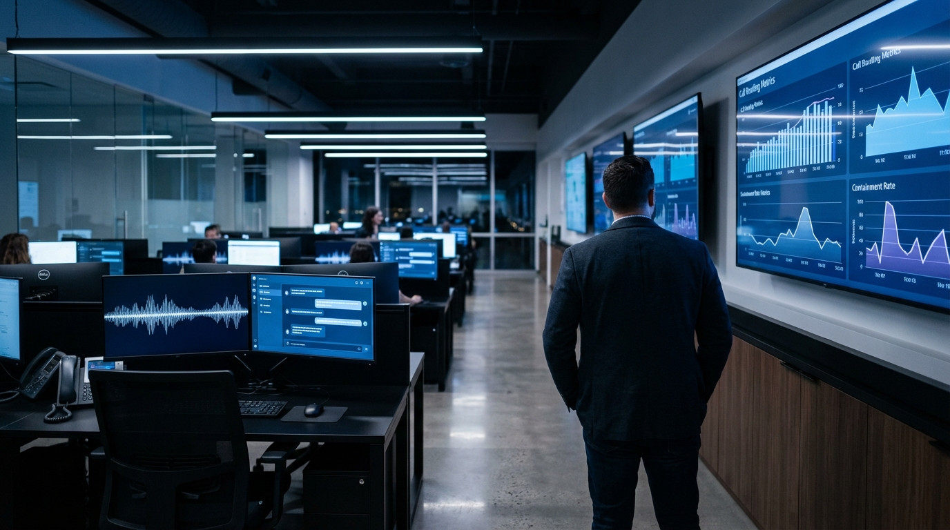 Voice Agent Kundenservice Automatisierung – KI-Telefonsystem im modernen Call Center