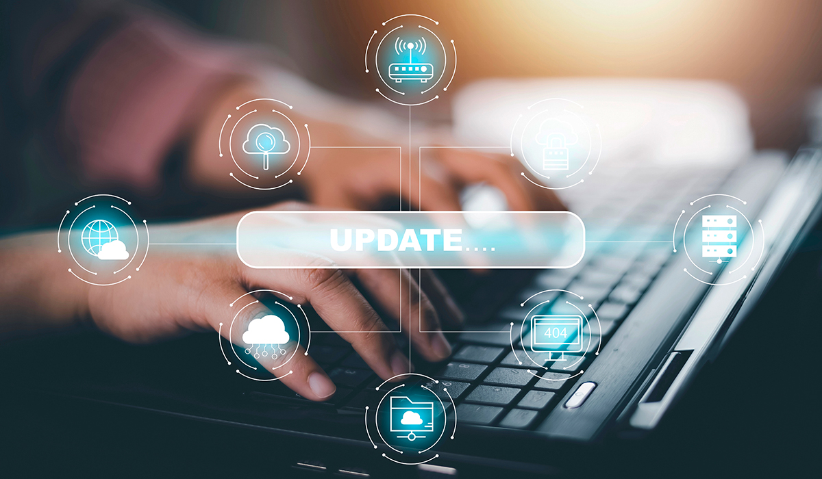 Website Wartung über Notebook
