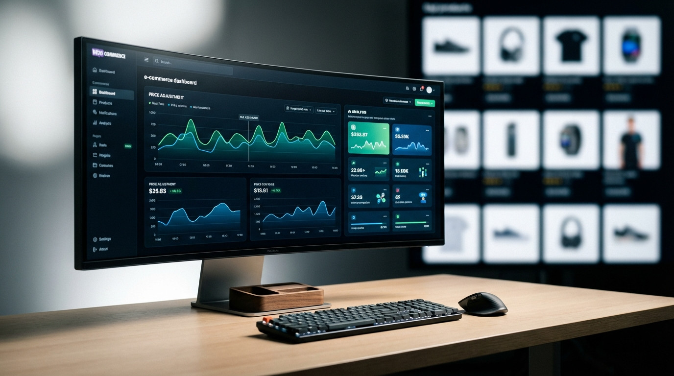 WooCommerce dynamische Preise KI – Dashboard mit Echtzeit-Preisanpassung und KI-Analyse 2026