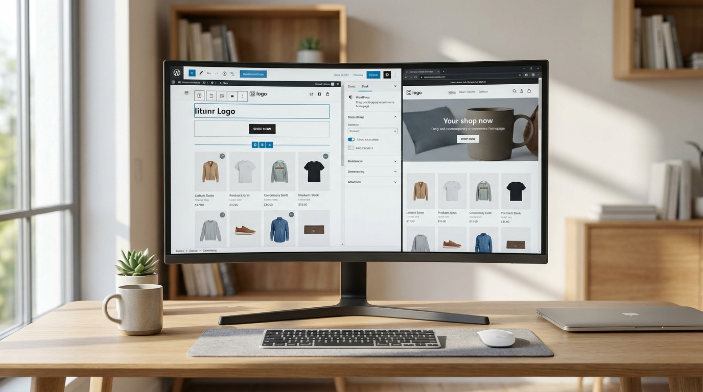 WordPress Full-Site-Editing als Standard in WordPress 7.0 – Block-Themes und Gutenberg 17.x