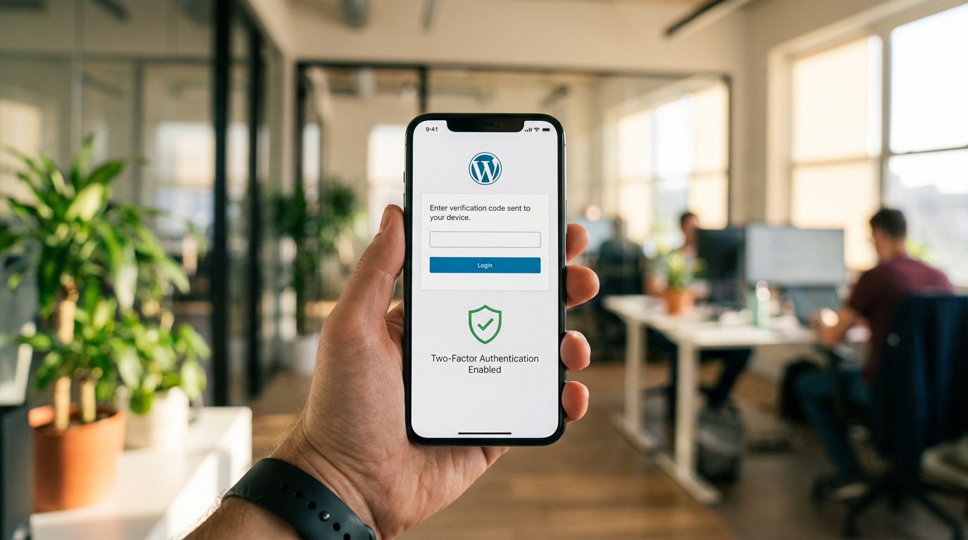 Native Zwei-Faktor-Authentifizierung in WordPress 7.0 – Sicherheit ohne zusätzliches Plugin
