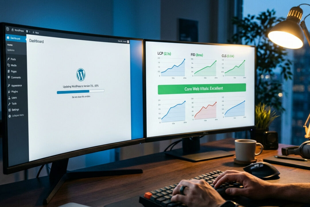 WordPress 7.0 Neuerungen 2026: Performance, Sicherheit und Full-Site-Editing im Überblick
