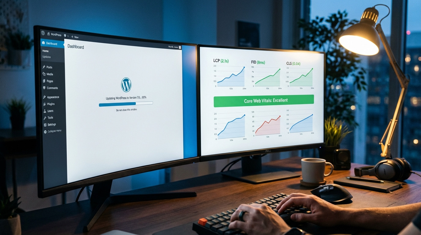 WordPress 7.0 Neuerungen 2026: Performance, Sicherheit und Full-Site-Editing im Überblick