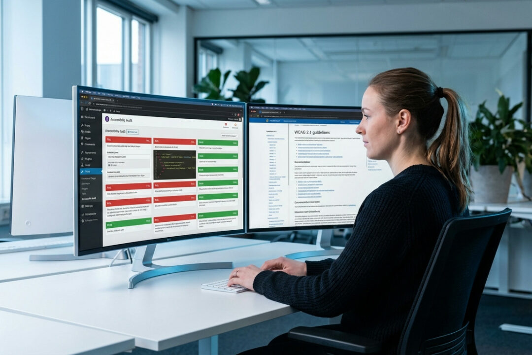 WordPress Barrierefreiheit 2025 – BFSG Gesetz und WCAG Anforderungen für WordPress-Websites