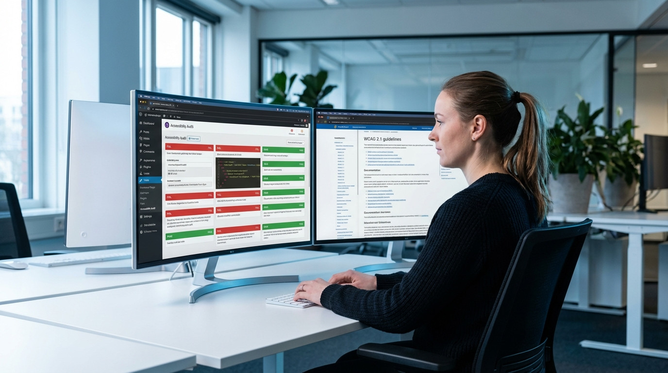 WordPress Barrierefreiheit 2025 – BFSG Gesetz und WCAG Anforderungen für WordPress-Websites