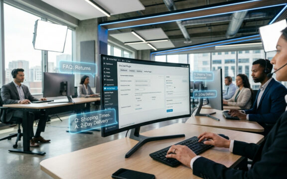 WordPress Kundenservice integrieren mit intelligenten KI FAQ und Support-Bots