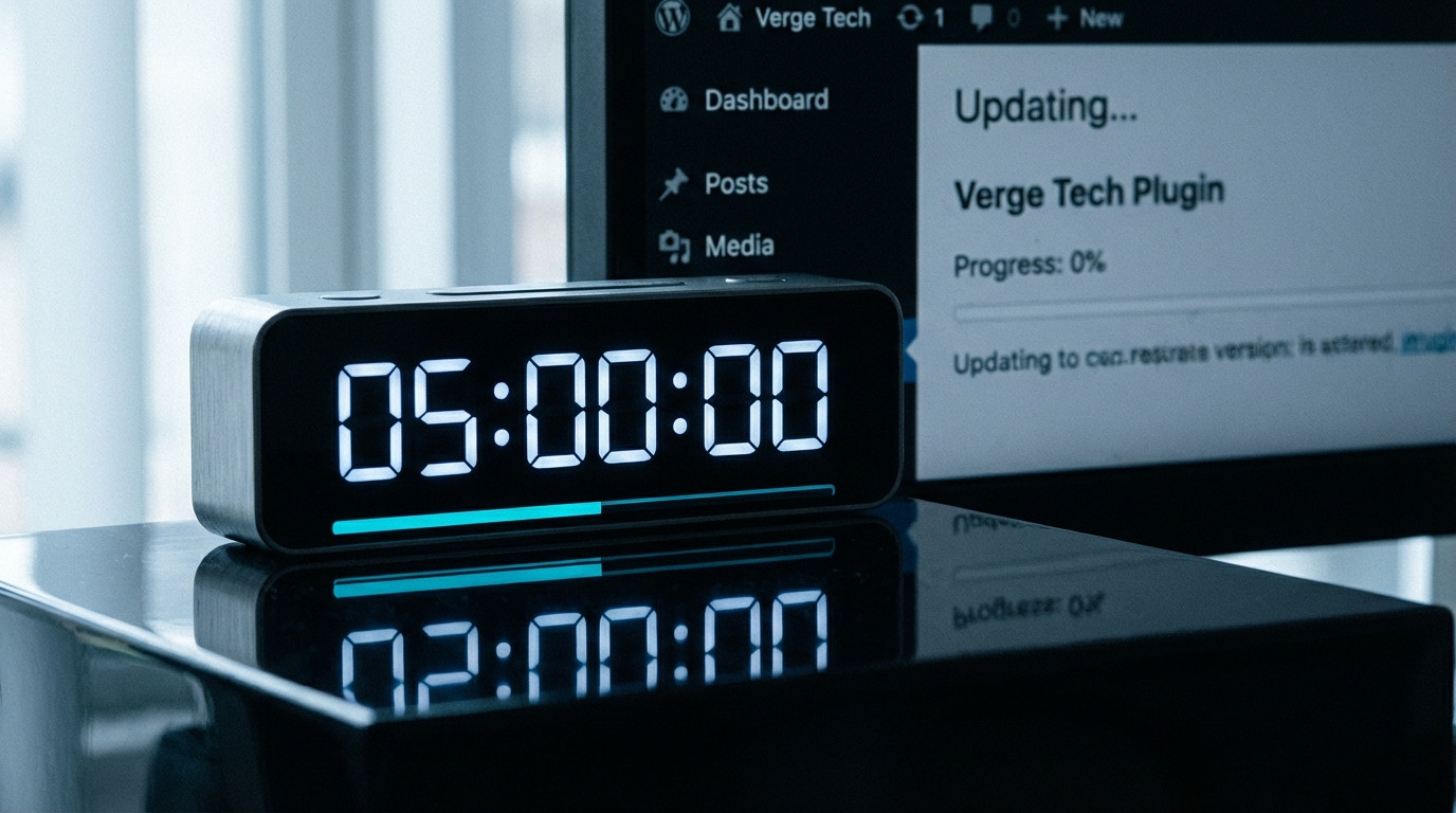 Zeitstrahl: 5-Stunden-Exploit-Fenster bei WordPress Plugin-Schwachstellen nach CVE-Veröffentlichung