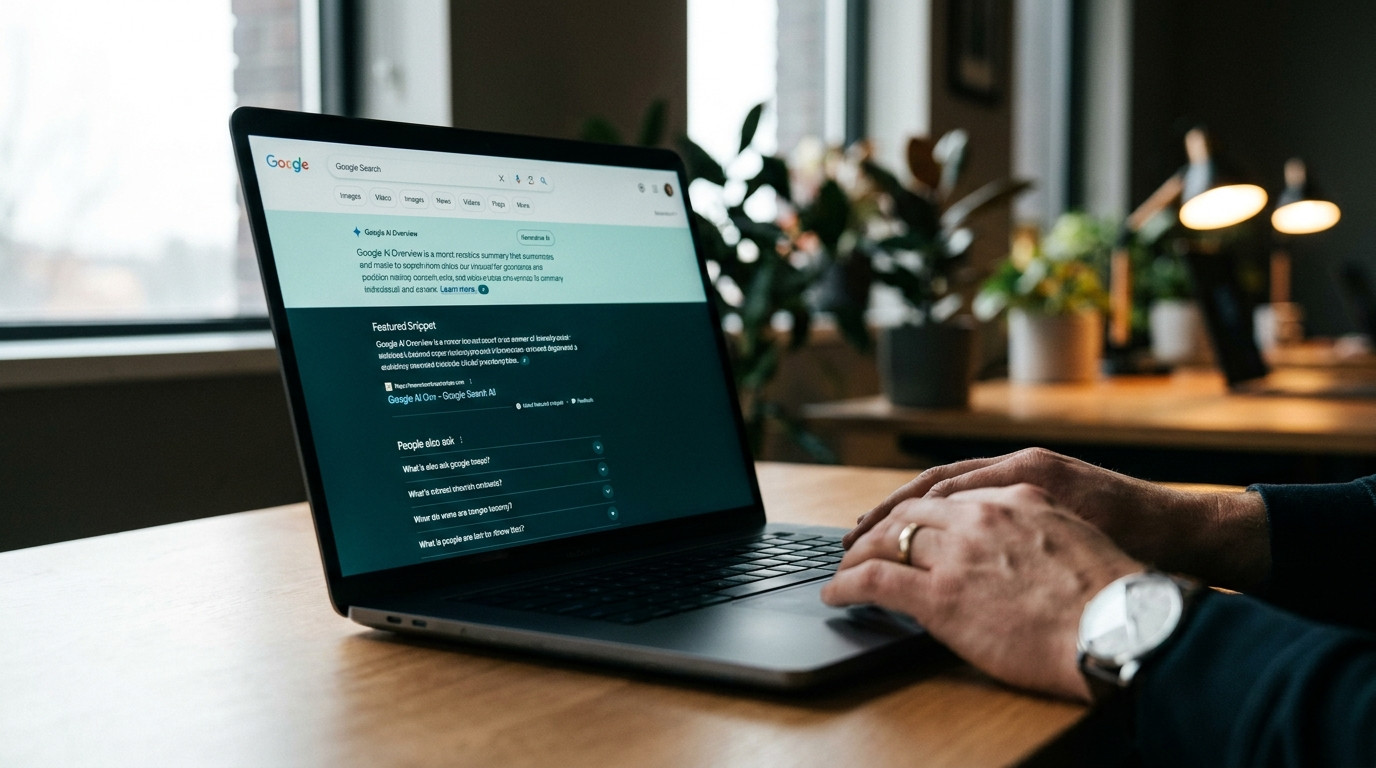AI Overviews und Featured Snippets als Zero-Click-Sichtbarkeitsflächen in der Google SERP