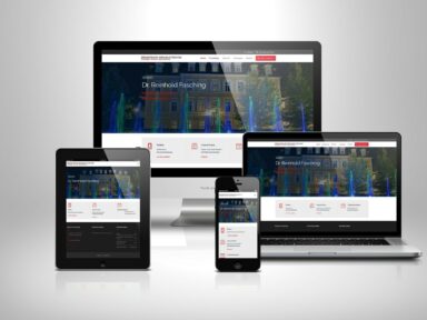 Webdesign Beispielprojekt Dr. Fasching