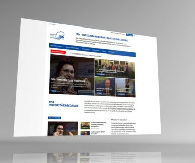 Webdesign Beispielprojekt Integritätsbeauftragten-Netzwerk