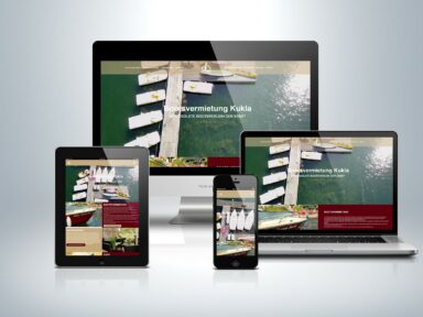 Webdesign Beispielprojekt Kukla Bootsvermietung