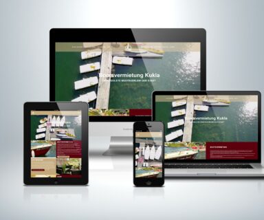 Webdesign Beispielprojekt Kukla Bootsvermietung