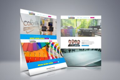 Webdesign Beispielprojekt Druckerei Color4life