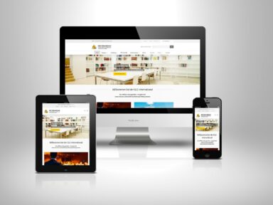 Webdesign Beispielprojekt GLE International