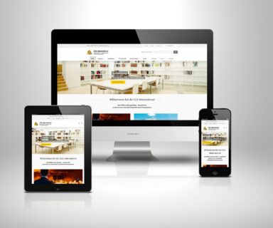 Webdesign Beispielprojekt GLE International
