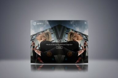 Webdesign Beispielprojekt Spiriti'm Modedesign