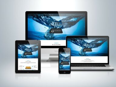 Webdesign Beispielprojekt Damptray